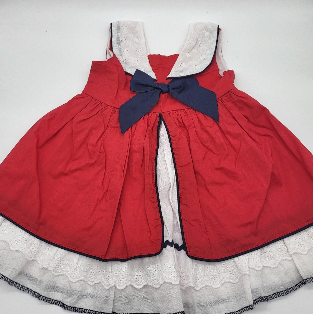 Toddler red dress